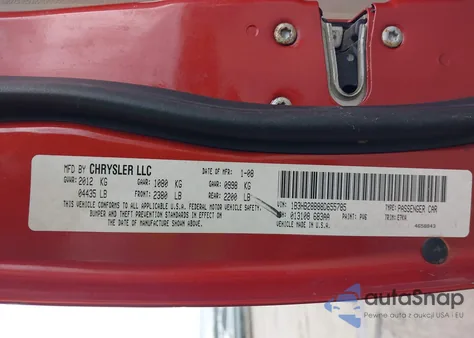 2008 Dodge Caliber Se из США, поврежденный, VIN 1B3HB28B88D655785